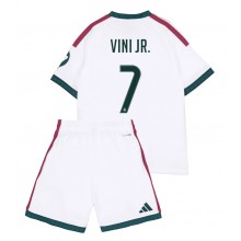 Real Madrid Vinicius Junior #7 Hemmadräkt Barn 2026-27 Kortärmad (+ Korta byxor)